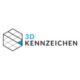 3D Kennzeichen DE